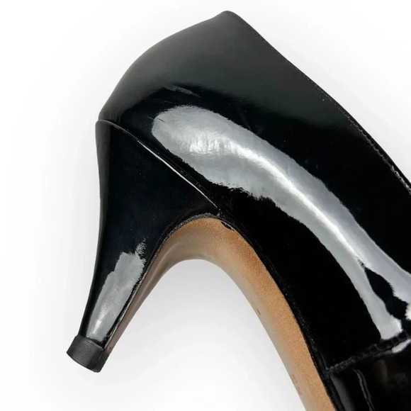 Bally Black Patent Leather Kitten  Heel - Picture 8 of 11